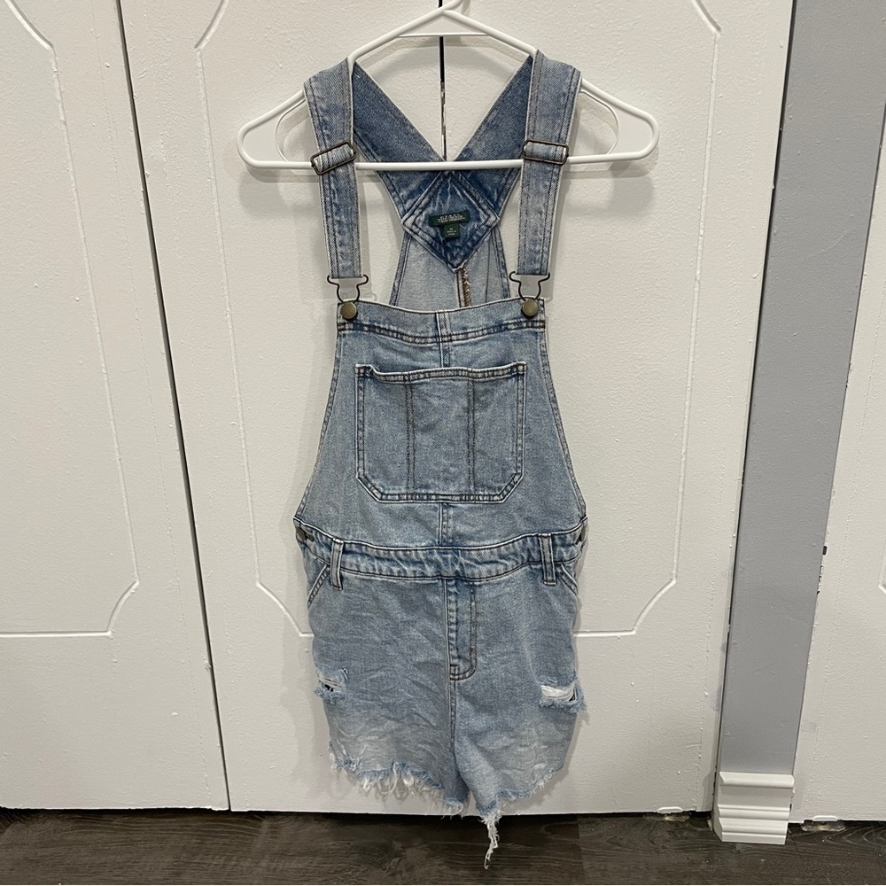 🍉3/$20 Denim Overall Shorts